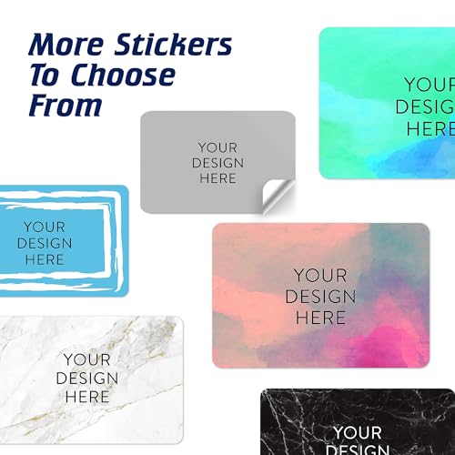 100 Custom Vinyl Stickers (Gray / 6x4)