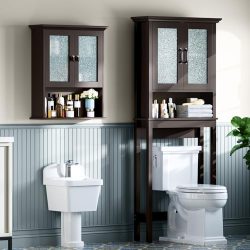 Bathroom Cabinet Wall Mount (Espresso)