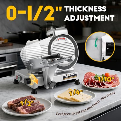 Meat Slicer Machine with Teflon Non (Dual Blades Blade)