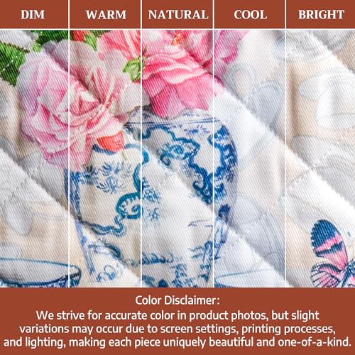 Maison d'Hermine Oven Gloves 100% Cotton Oven Mitt (017 - Canton / 7.5" x 13" (Oven Mitt))