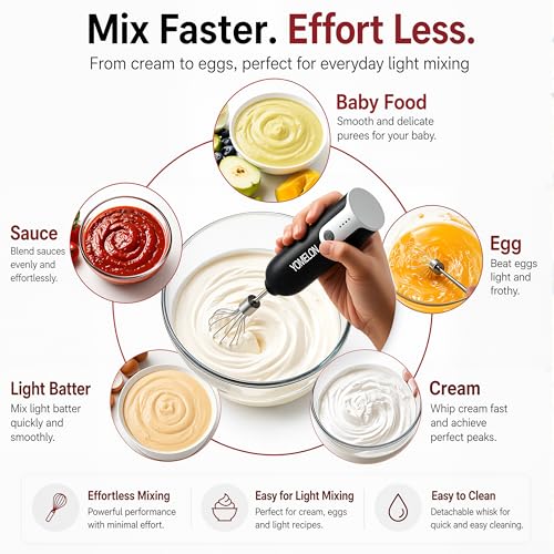 Electric Hand Mixer Whisk
