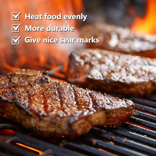 7637 Grill Grates for Weber Spirit E210 (17.5" x 20.511" -7637 Spirit 200 Front)