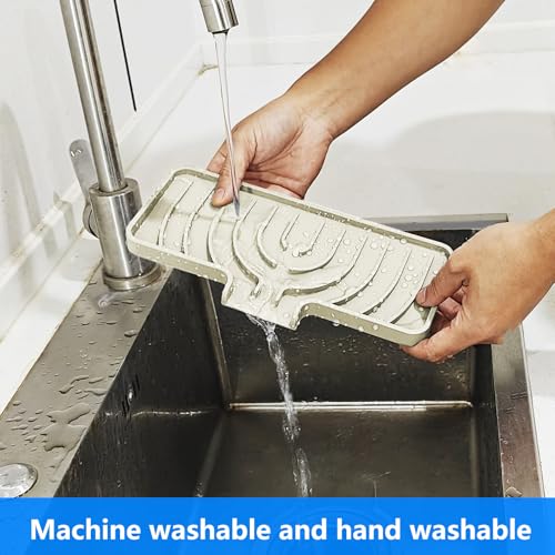 Sponge Holder for Kitchen Sink (Cream / 10"x 4")