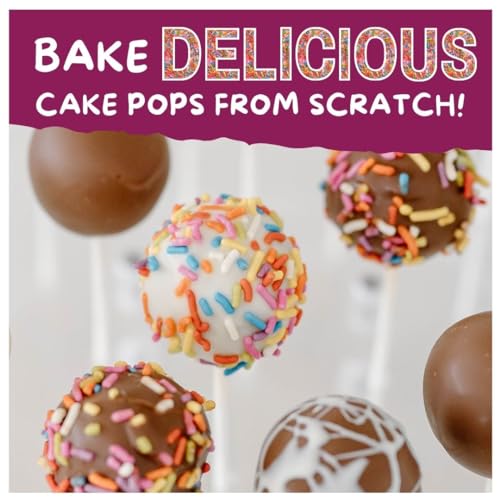 Gluten Free Confetti Cake Pop Kit (Gluten-Free Confetti Cake - Milk Chocolate Coating)