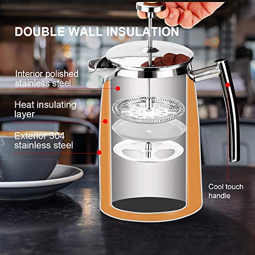 French Press Coffee Maker (50-Ounce)