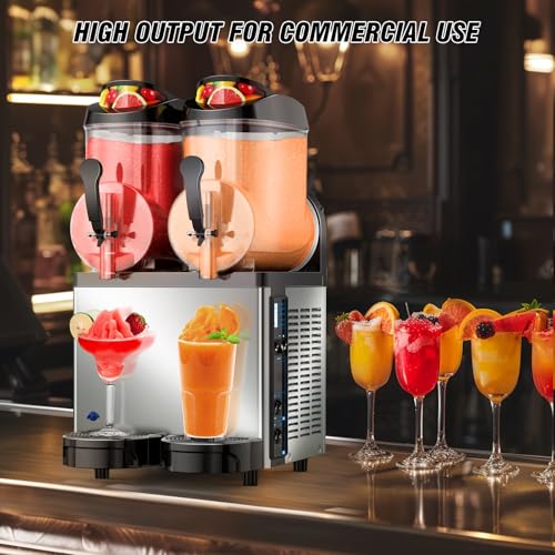Ultimate Commercial Slushy Machine (Commericial-12L*2Tank)