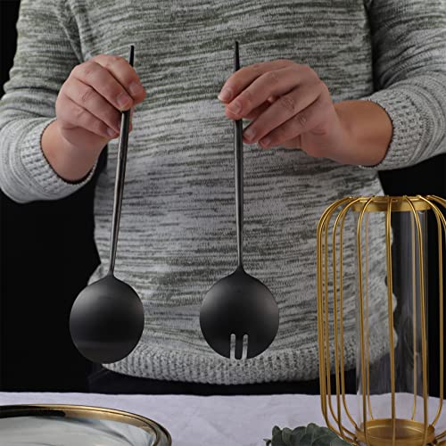 Salad Servers (Black)
