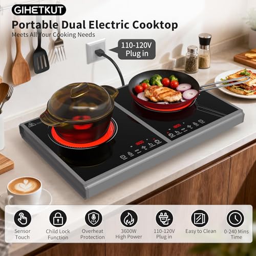Electric Cooktop (2 burner electric cooktop)