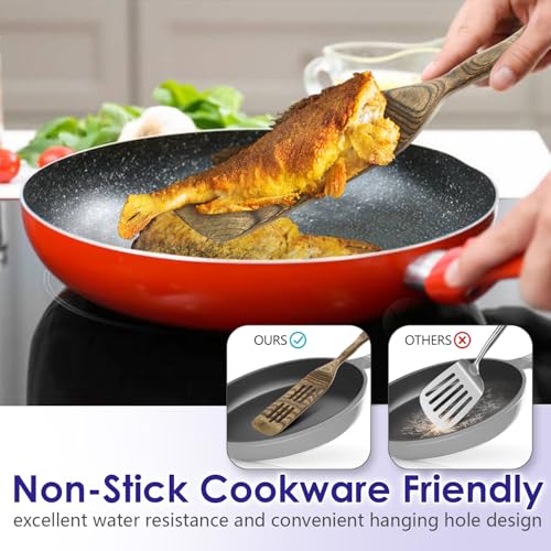 Wooden Spoons for Cooking (6 Count)