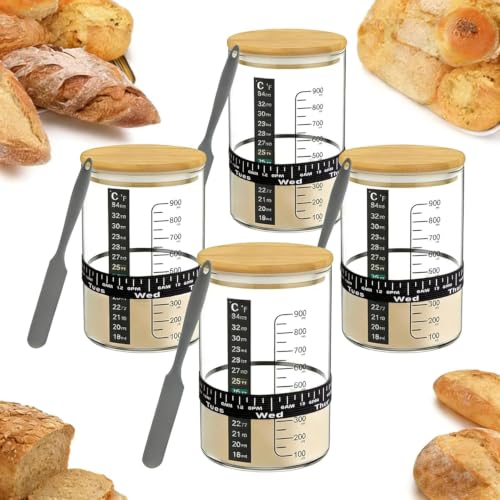 Pro Sourdough Bread Starter Kit (34oz-4pack)