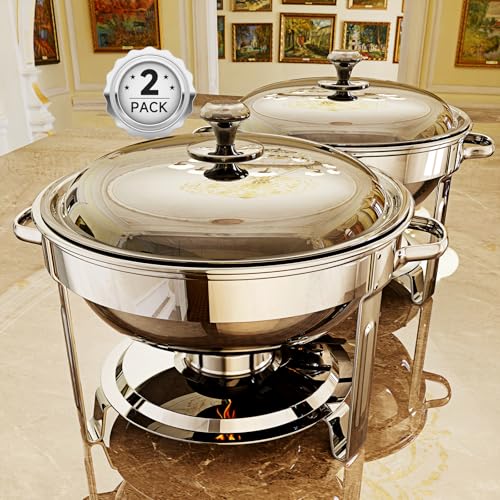 Chafing Dishes for Buffet (Silver 2)