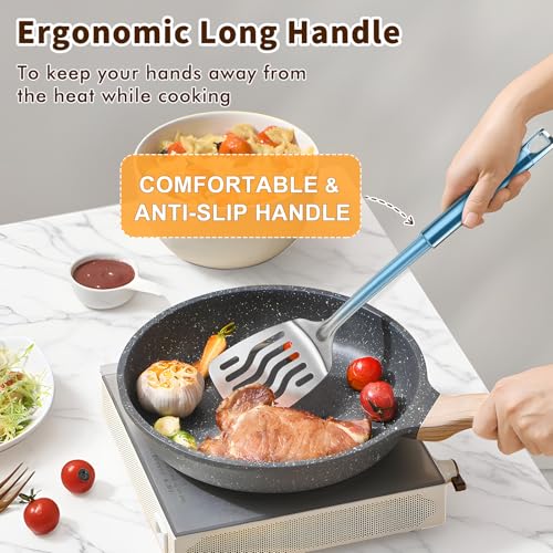 2 Pcs Stainless Steel Spatulas Set (B. 2PC Spatula)