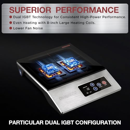 1800W Commercial Grade Induction Cooktop