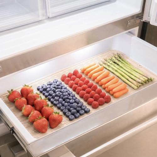 Silicone Dish Drying Mat for Multiple Usage (Tapioca / 36"L x 18"W)