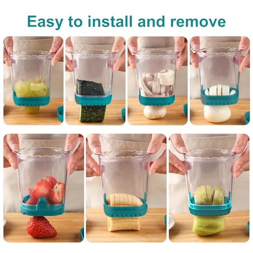 Fruit Slicer Cup (Dark Blue)