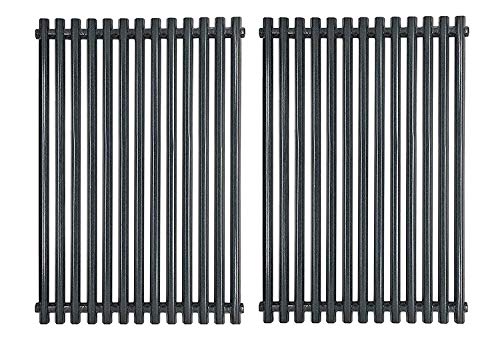 PG525 (2-Pack) 17 1/4 x 11 3/4 inch Porcelain Steel Grill Grid Grates for Weber 7525 Weber Spirit 300,E-310 & E-320, Spirit S-310 & S-320,Genesis 1000-5000 Spirit 700, Weber 900 (17 1/4" x 23 1/2")