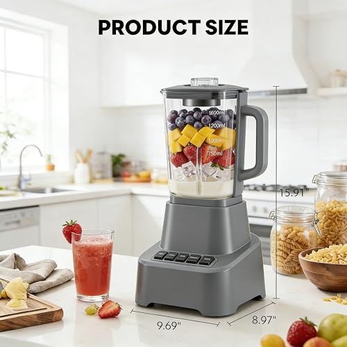 Blender for Smoothies (Gray / 850W)