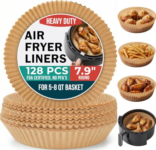Cathy Yoder's Round Air Fryer Liners (8 inch - Round)