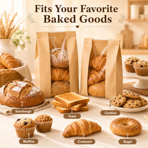 50 Bread Bags for Homemade Bread