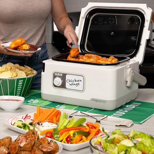 06030 8 quart Nomad Traveling Slow Cooker (White)