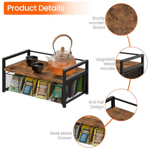 Tea Bag Organizer (Brown)