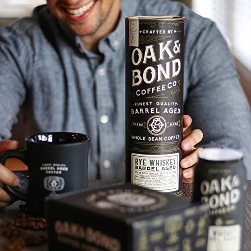 Rye Whiskey Barrel Aged Coffee (10 Ounce (Pack of 1))