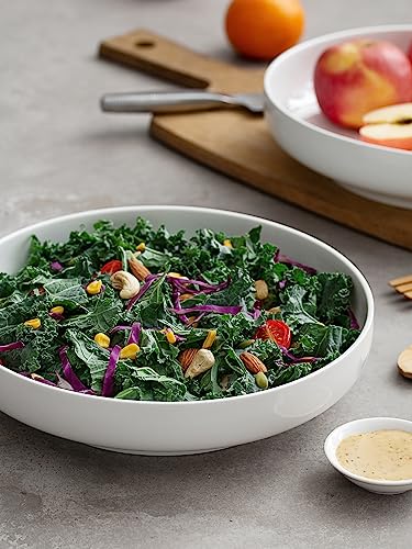 Pasta Bowls 65 oz Large Salad Bowls Set of 2 (2 Count)