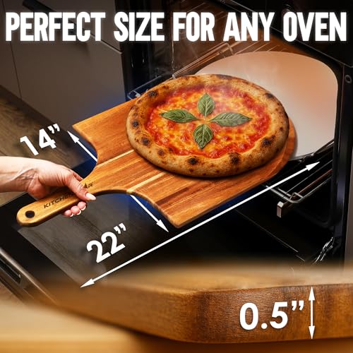 14 Inch Wooden Pizza Peel