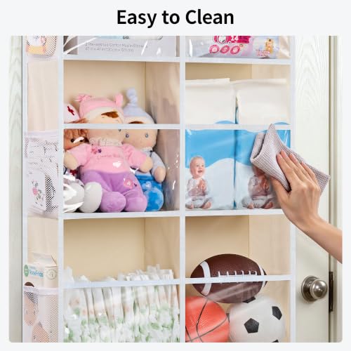 Over the Door Organizer (Beige / 1 Pack (Extra Large))