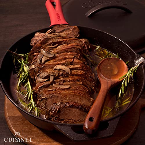Cast Iron Skillet with Lid (12")