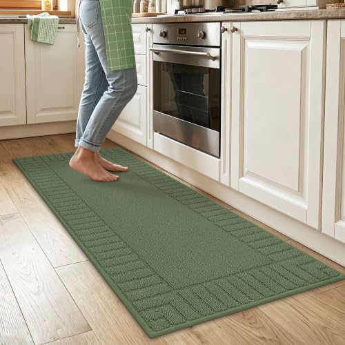 Kitchen Rugs 20"x48" (Green / 20" X 48" (Rectangular))