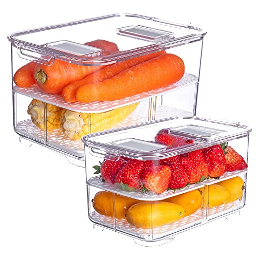 Produce Saver with Lids (M+L)