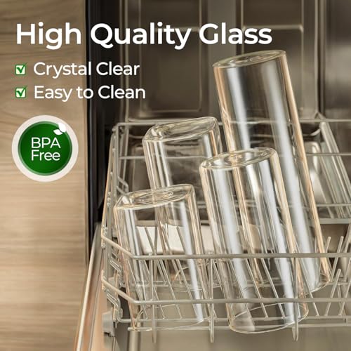 Glass Storage Containers with Lids 1.4 Qt (3 Count)