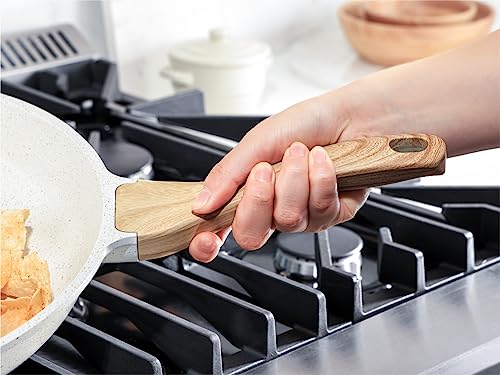 Nonstick Ceramic Saute Pan 12 (Ceramic White / 12-inch/5QT)