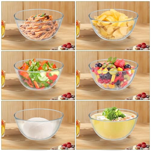 Glass Salad Bowl (Clear)
