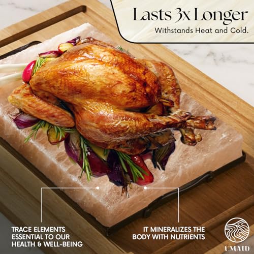 Himalayan Salt Block Cooking Plate 12x8x1.5