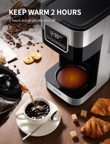 10 Cup Programmable Coffee Maker (silver)