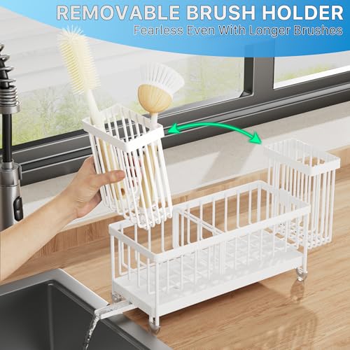Sponge Holder for Kitchen Sink (Cool White)