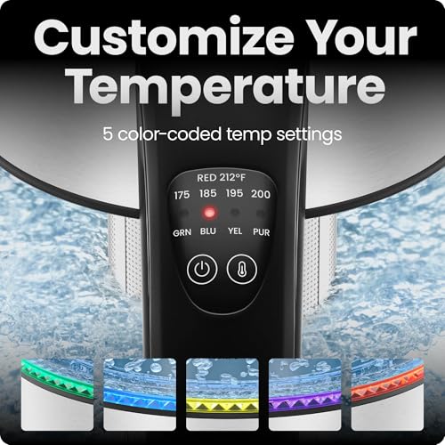 Electric Kettle with Temperature Control (1.8L / Stainless Steel)