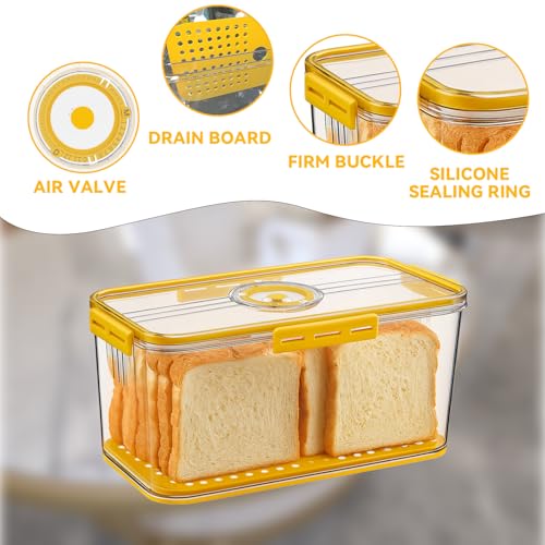 Bread Box with Slicer