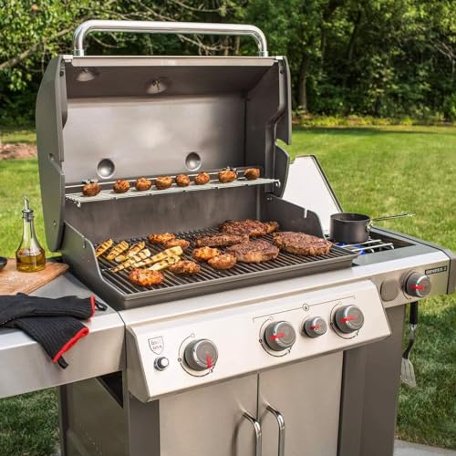 66802 18.75" Grill Grates for Weber GS4 Genesis II 300 Genesis II LX 300 Series (18 3/4" x 13 1/4"SS)
