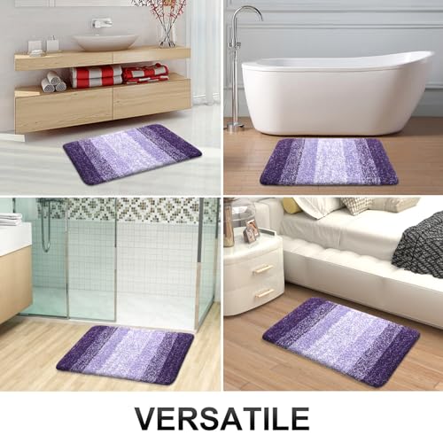Small Bathroom Rugs 24x16 (24" X 16" / Violet)