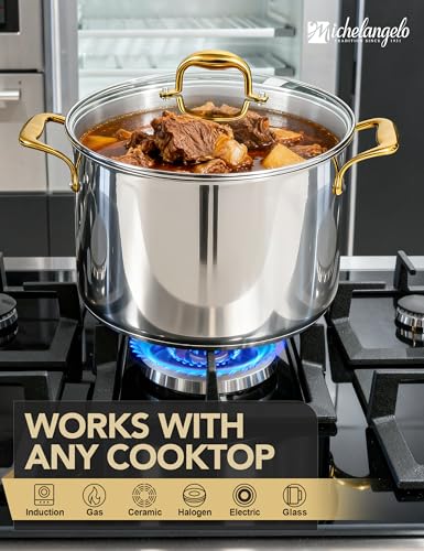 Stainless Steel Stock Pot (20 Quarts)