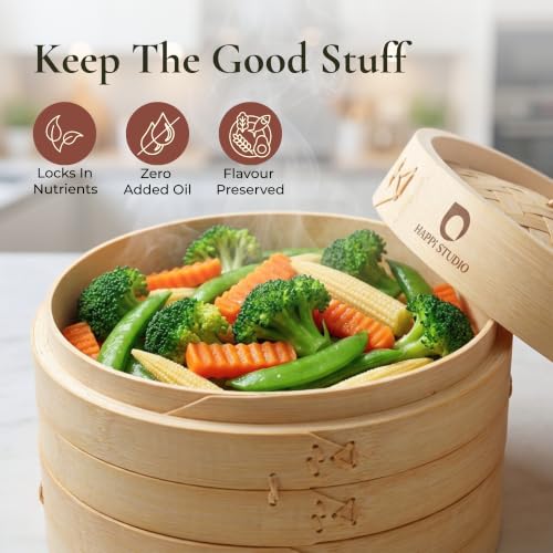 Bamboo Steamer Basket 10