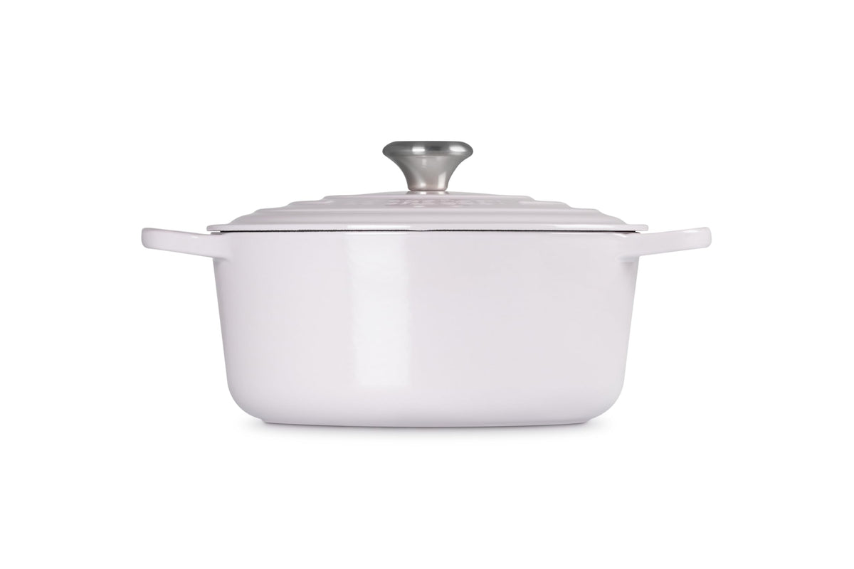 Enameled Cast Iron Round Dutch Oven (Shallot / 5.5 Qt)