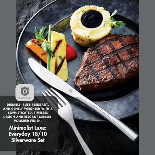 80 Piece Silverware Set For 16 (80-Piece)