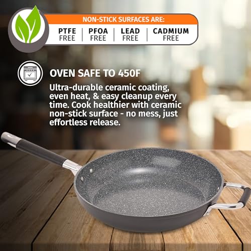 Ceramic Frying Pan (13 Inch)