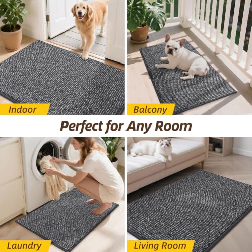 Dirt Trapper Door Mat 24" x 36" (Charcoal / 24'' X 36'')