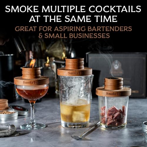 SmokeTop® 5 Pack Cocktail Smoker Kit for Food & Drinks (5 Pack)