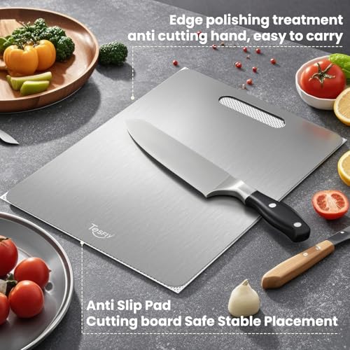 2 Pack Titanium Cutting Board (M:13*9 Inches)